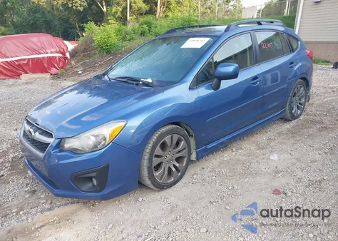 2014 Subaru Impreza 2.0I Sport Limited from USA, damaged, VIN JF1GPAR63E8279725